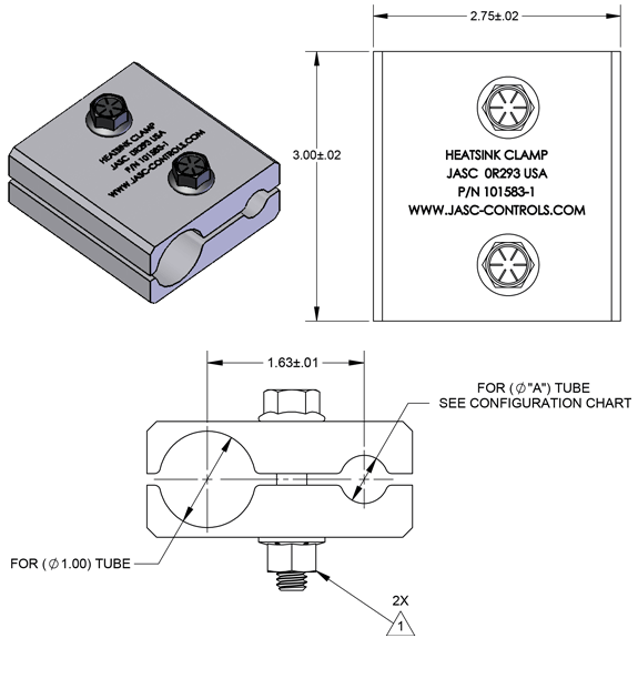 Heatsink Clamp diagram from JASC