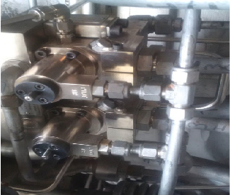 2013 Dual Flange Water cooled 3-way purge valve system