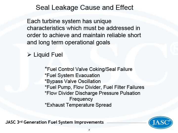 Seal leakage cause and effect