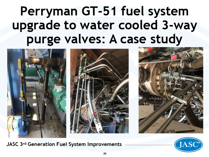Perryman GT-51 fuel system upgrade to water cooled 3-way purge valves
